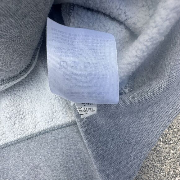 Nike Sportswear Sweatshirt Womens Medium Oversized Relaxed Gray Cropped Crewneck - Picture 6 of 7